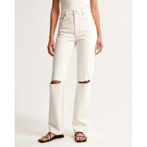 Abercrombie & Fitch Ultra High Rise 90s Straight Jeans